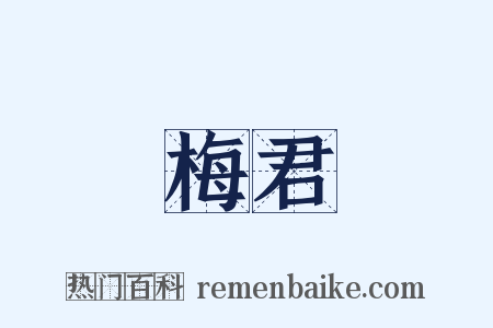 梅君是什么意思的图片